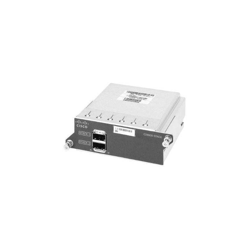 Cisco C2960X-STACK, Cisco Catalyst 2960-X Switch, FlexStack Plus, Stacking Module, Plug-and-play