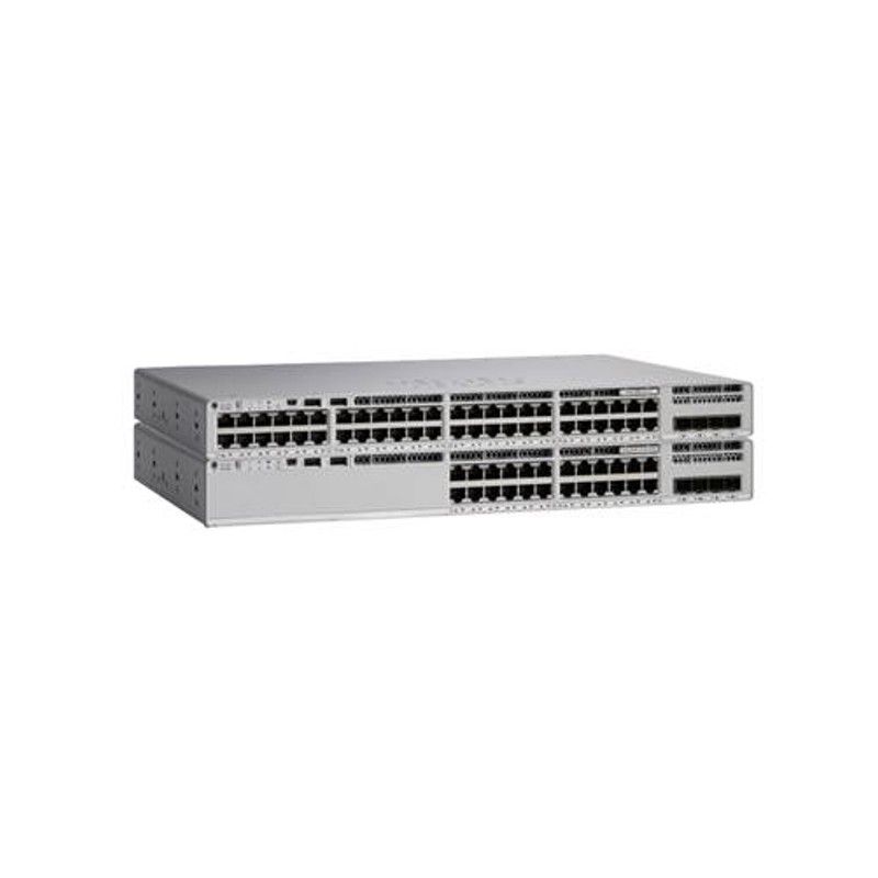 Cisco C9200L-48PXG-4X-E, Cisco C9200L Switch, 12x mGig/36x 1G/4x 10G