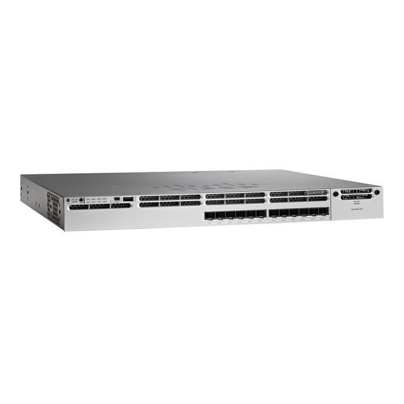 Cisco WS-C3850-12XS-S, Cisco Catalyst Switch, 12xSFP/SFP+ 1G/10G/IP Base